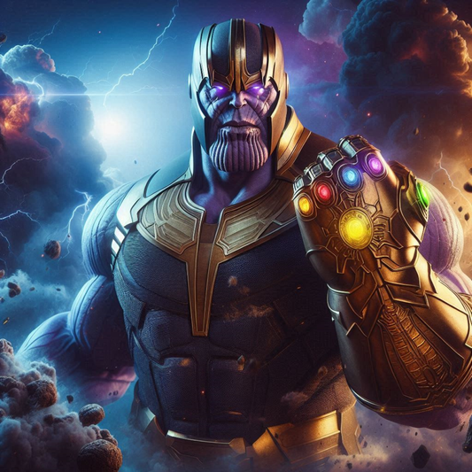 Thanos - Avengers - Ready To Hang  Canvas Hi-Res Wall Artwork