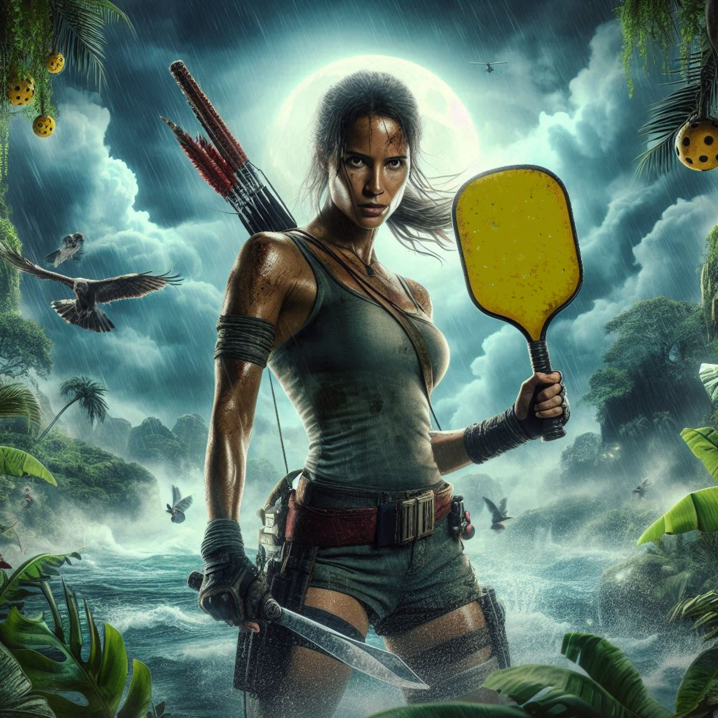 Tomb Raider -  Ready To Hang  Canvas Hi-Res Wall Artwork