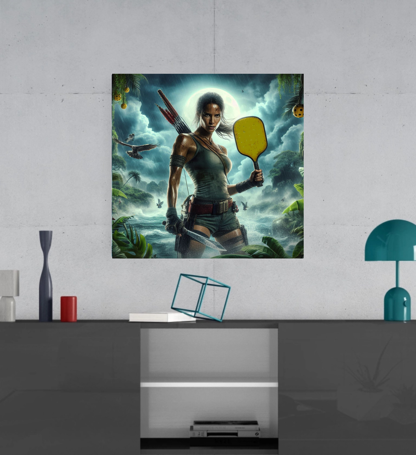 Tomb Raider -  Ready To Hang  Canvas Hi-Res Wall Artwork