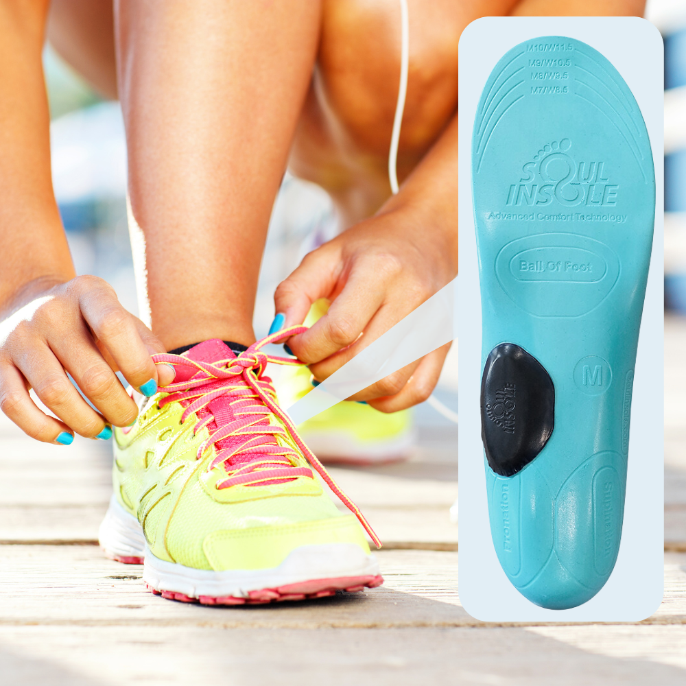 Instant Custom Soft Orthotic Shoe Insoles