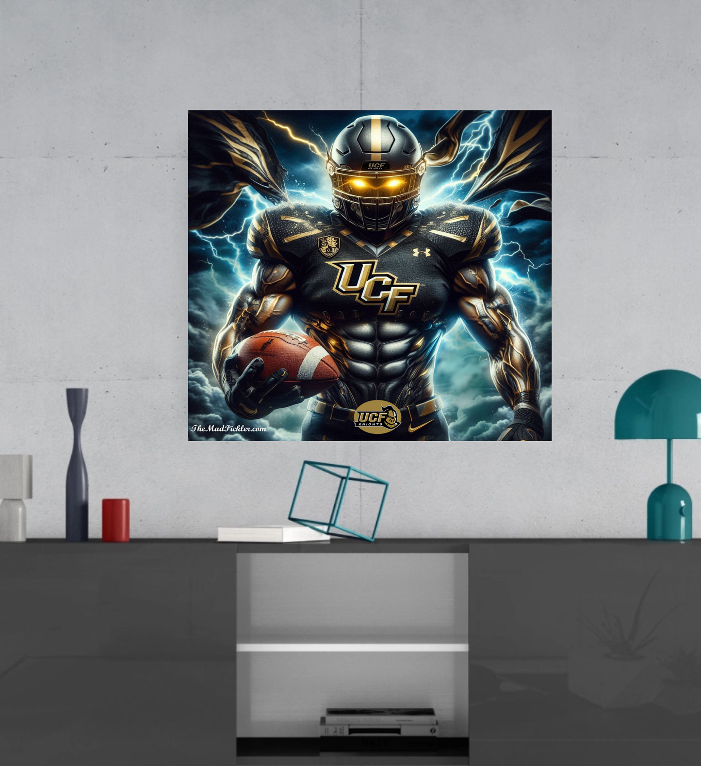 UCF - University of Central Florida Knights -  Ready To Hang  Canvas Hi-Res Wall Artwork