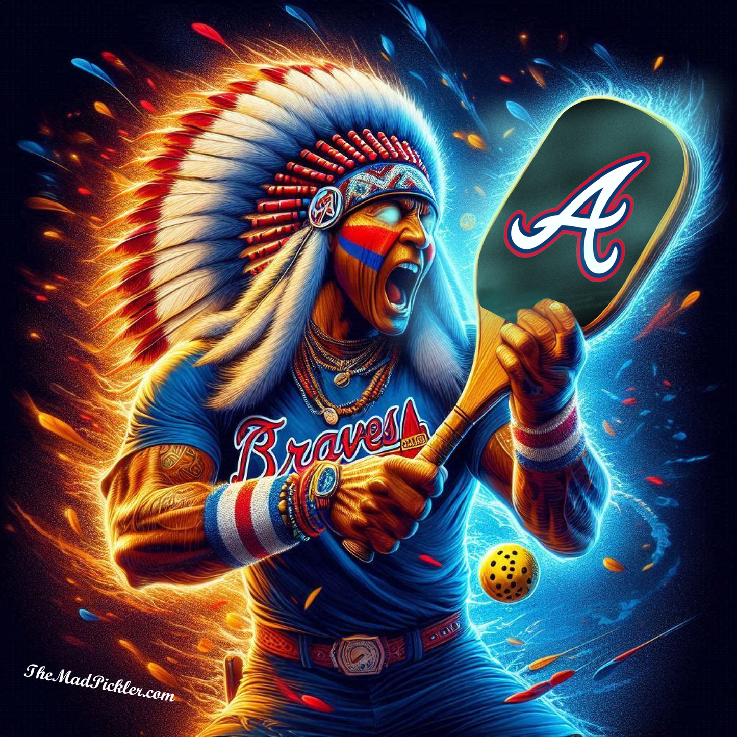 Atlanta Braves -  Ready To Hang  Canvas Hi-Res Wall Artwork