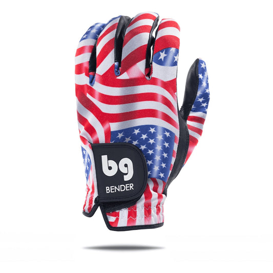 USA Flag Spandex Pickleball/Golf Glove