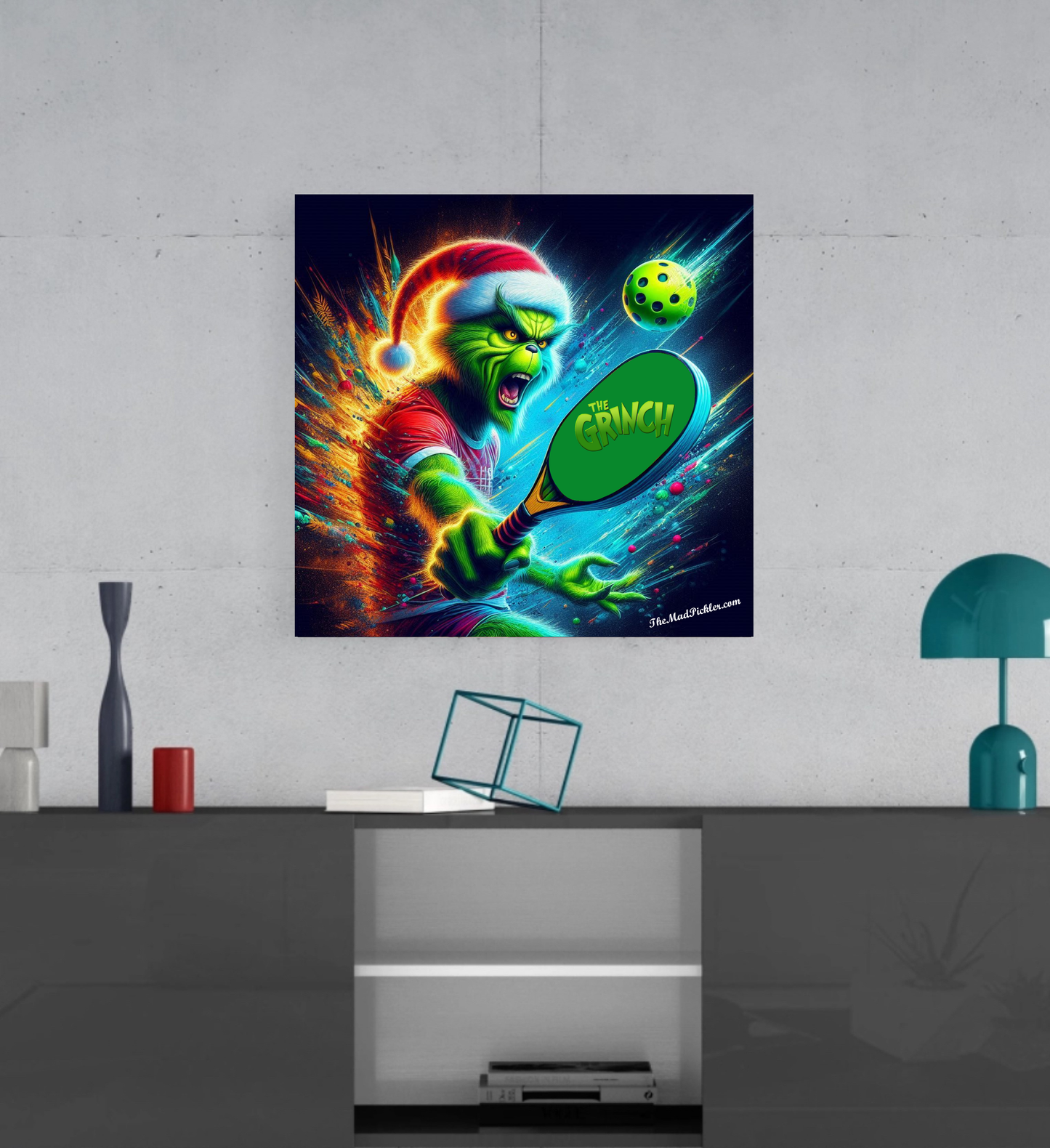 The Grinch  - Canvas Hi-Res Wall Artwork