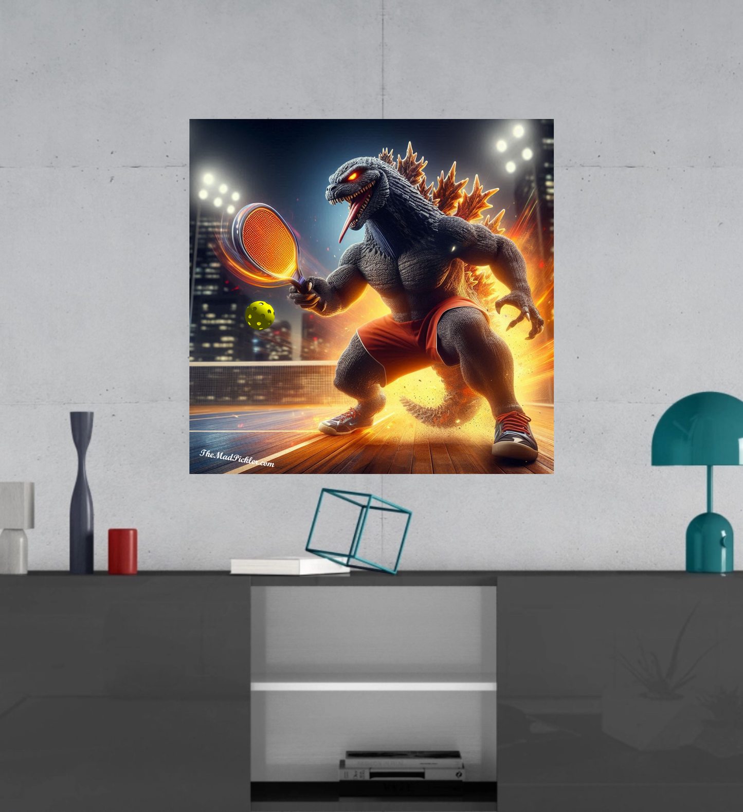 Godzilla - Canvas Hi-Res Wall Artwork