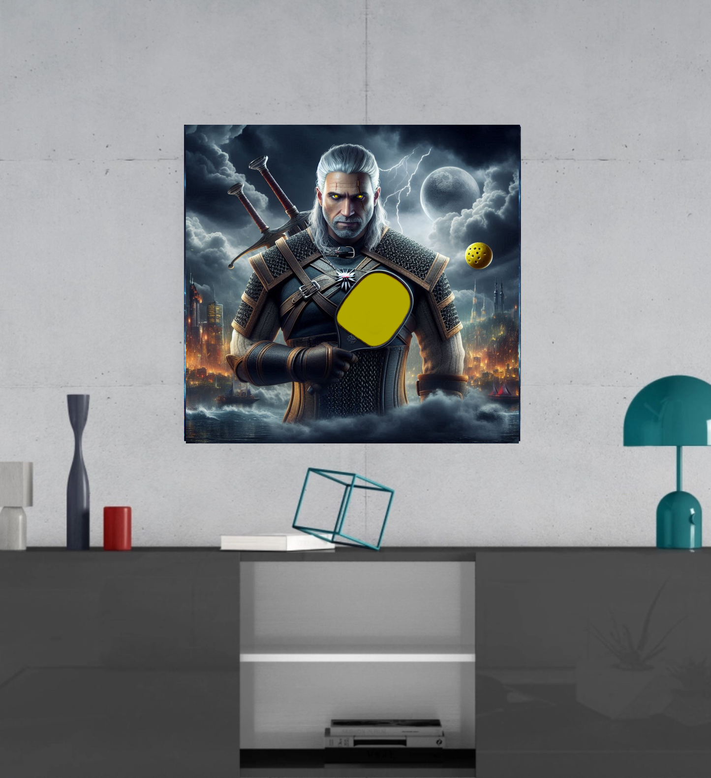 The Witcher -  Ready To Hang  Canvas Hi-Res Wall Artwork