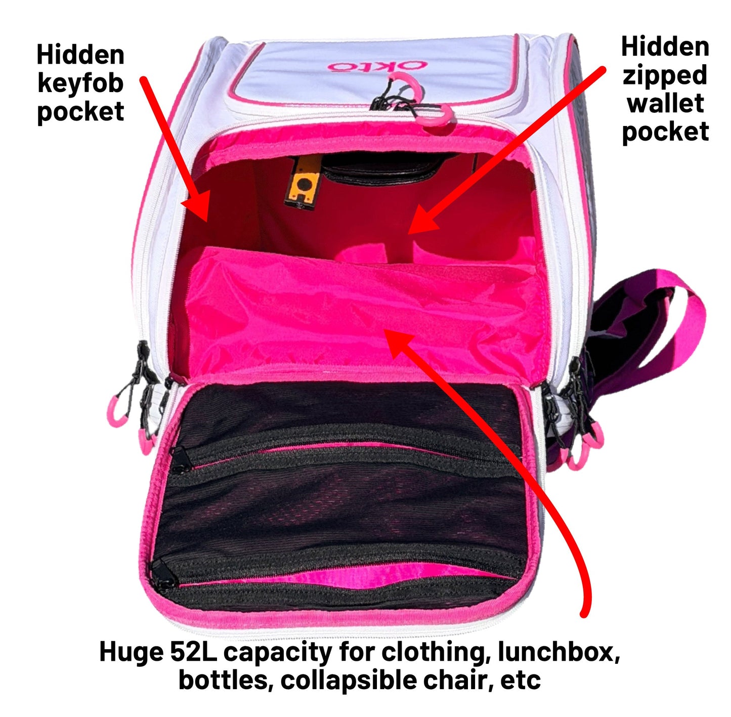 oktō® Rec Lite Ultimate Paddle Sport Backpack